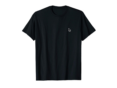 Cursor T-shirt Black amazon apparel black clothing clothing brand creative creative idea cursor fashion funny made by bono madebybono mens fashion mouseover street fashion t shirt tech technology tshirt weird