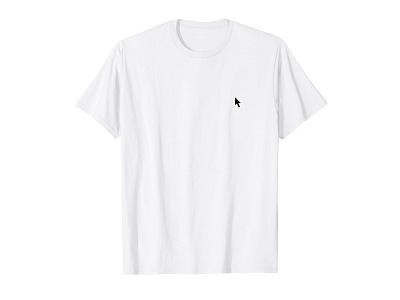 Cursor T-shirt Black amazon apparel black white black and white clothing clothing brand clothing design creative cursor fashion fashion brand funny graphic graphic design inspiration madebybono optical illusion street fashion streetwear t shirt