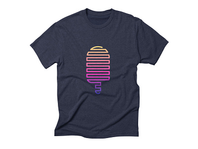 Linear Ice Cream T-shirt