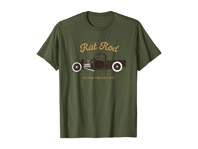 Rat Rod Vintage T-Shirt
