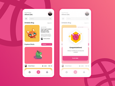 Hello Dribbble Mobile!