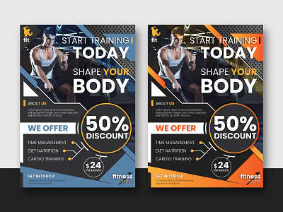 Gym flyer & poster