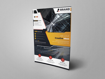 Corporate flyer template