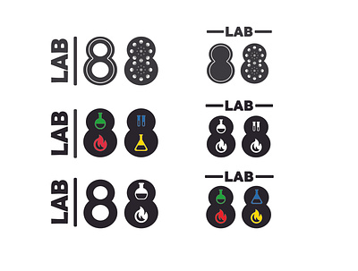 Lab 88 - Update 88 carlton carltonthered film fun lab logo logo design science