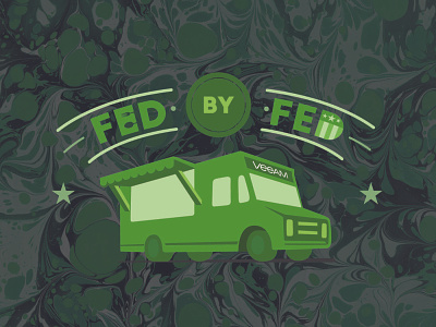 Fed by Fed for VEEAM carltonsmith carltonthered fed by fed fedbyfed food truck foodtruck good cause goodcause graphic graphic design green logo veeam