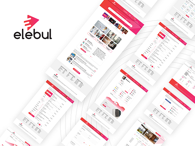 elebul - job board design