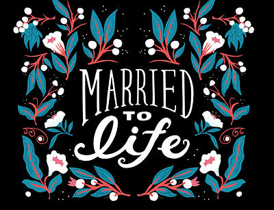 Married to Life animation art artist blue comic design icon illustration illustrator vector