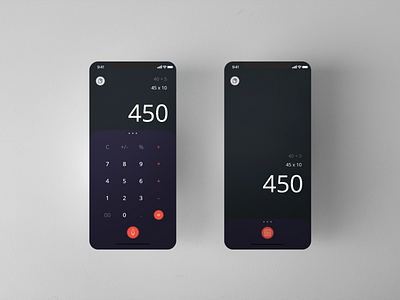 Calulator Design adobexd calculator ui dailyui mockup photoshop