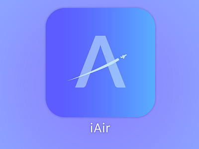 iAir - App Icon app icon logo photoshop