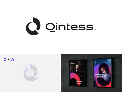 Qintess brand brand identity branding concept design identity logo