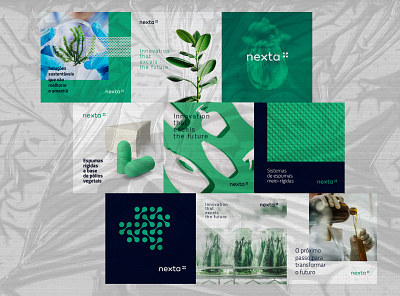 Nexta brand brand identity branding design identity logo