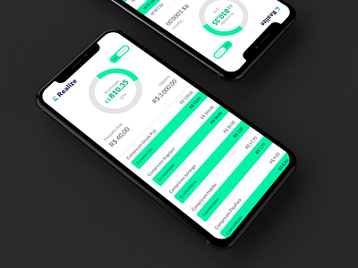 Realize investments app financial fintech investment speed ui web app