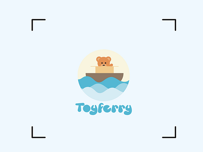 Toyfeery - Logo design adobe illustrator bear branding design ferry graphic design icon illustration logo logo design toy vector