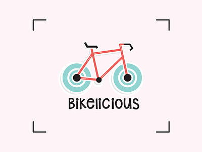Bikelicious - Logo Design adobe illustrator bike branding bycicle delicious design graphic design icon illustration logo logo design vector