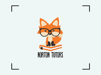 Norton Tutors - Logo Design adobe illustrator design fox graphic design icon illustration logo logo design tutors vector