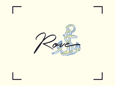 Rove - Logo Design adobe illustrator anchor design graphic design icon illustration logo vector