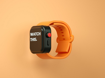 Watch this 3d 3d art 3d artist apple watch c4d cinema 4d design low poly low poly art render watch