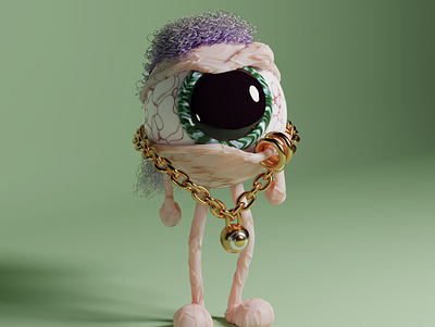 Keep it classy, Metaverse 3d 3d art art direction blender blender3d blockchain character art design digital art ethereum eyeball illustration metaverse nft nft collection pbr