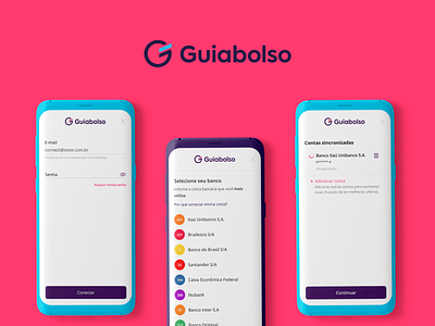 Screens for a Financial App from Brazil app bank design finance startup ui ux