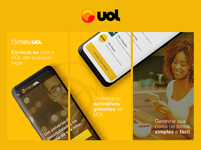 App for Brazilian Company app design ui uol ux