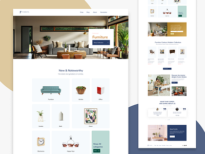 Furniture Landing Page