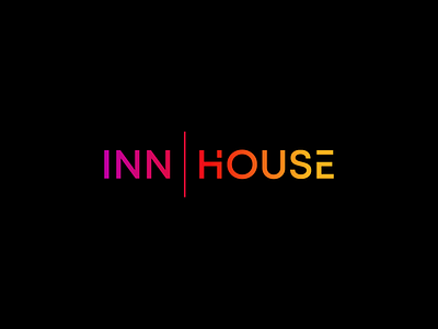 Inn House Logo Design branding classic emblem house inn logo monogram restaurant text typography