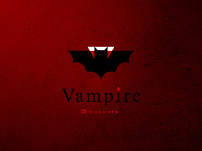 Vampire Logo Halloween