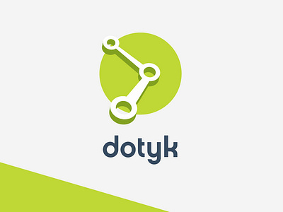 Dotyk brand branding company design graphic design internet logo logotype network networking