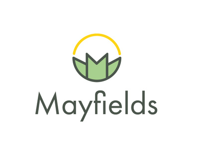 Mayfields Logo branding design icon illustration logo typography