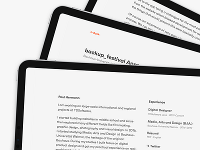 Website Update 🥳 case study homepage longform personal portfolio typography website whitespace