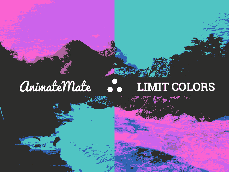 Limit GIF Colors = Instant Art (AnimateMate) animatemate animation exporter feature gif plugin sketch