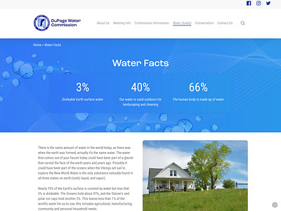 DuPage Water Commission - Water Fact Page