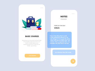 Mobile App | Online Courses app appdesign beg books buttons coffee concept free howto illustration new onlinecourses scratch store trending ui ux webdesign wireframe work