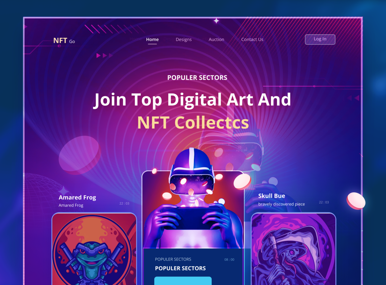 NFT MarketPlace Design art best concept design howto illustration mansoor ui unlikeothers webdesign