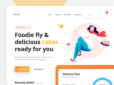 FastFood Design 2d 3d art concept idea illustration new top uiux webdesign