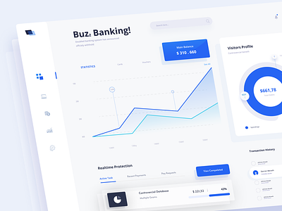 Banking Dashboard! 2022 concept dashboard idea illustration mansoor modern top ui unlikeothers ux webdesign