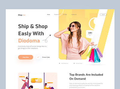 Online Shopping ! best concept figma idea illustration mansoor new top unlikeothers vector webdesign