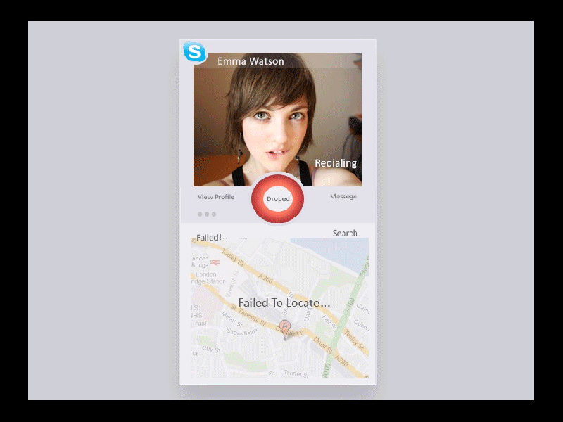 Skype App Ui (WIP)