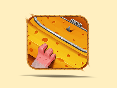 Mouse Trap- art concept game icon idea illustration mouse trap