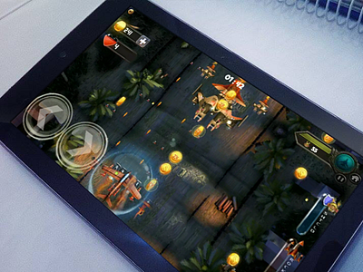 Jet Commander Desertnight Screen android colors commander concept enemy game idea jet mobile water