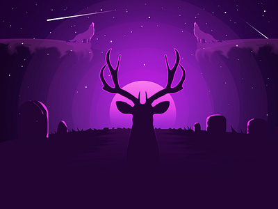 Deer Life by Mansoor on Dribbble