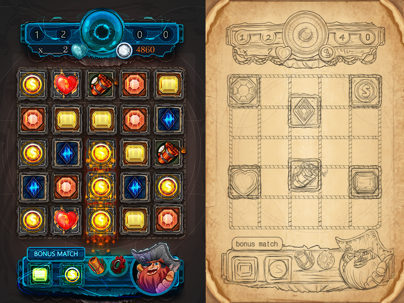 Android Game Background Design IOS/Android Game Concept by Mansoor Gull on Dribbble
