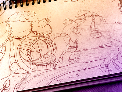 Game background Sketch! 2d android art background concept game idea map sketch