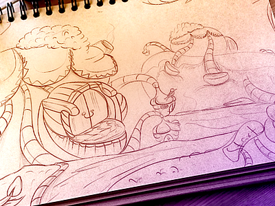 Game background Sketch!