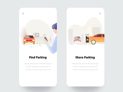 Parking App / Concept Illustration 2019 2020 best boy cars character graphics illustration illustrator latest new parking parking app top vector