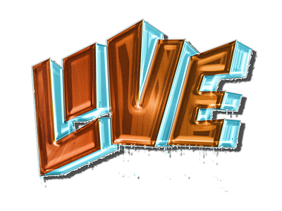 Live! actions affinity color effects lettering photoshop