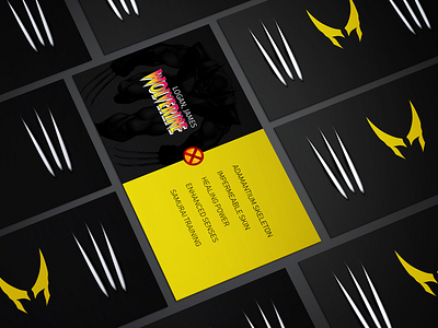 SuperHero Business Card