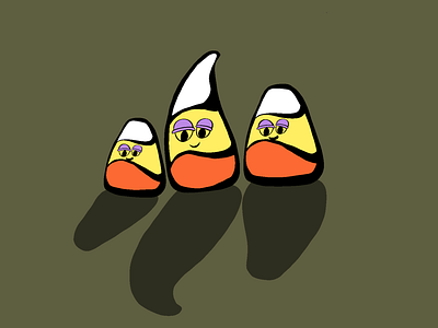 Vector Candy Corn Art