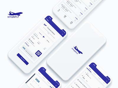 App for airline tickets interaction ui ux ux