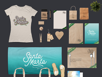 Santa Marta: City Brand Design branding graphic design logo
